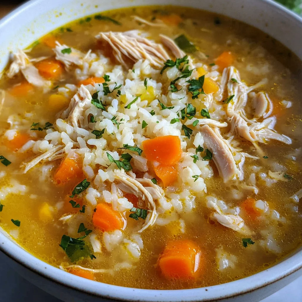 Canja - Cape Verdean Chicken Soup Recipe