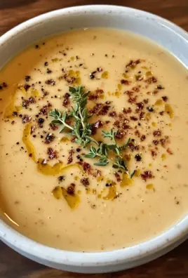 Caramelized Onion Roasted Garlic Bisque