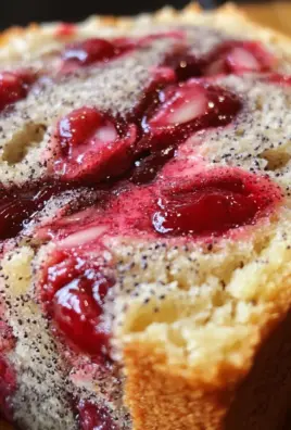 Cherry Almond Poppyseed Bread