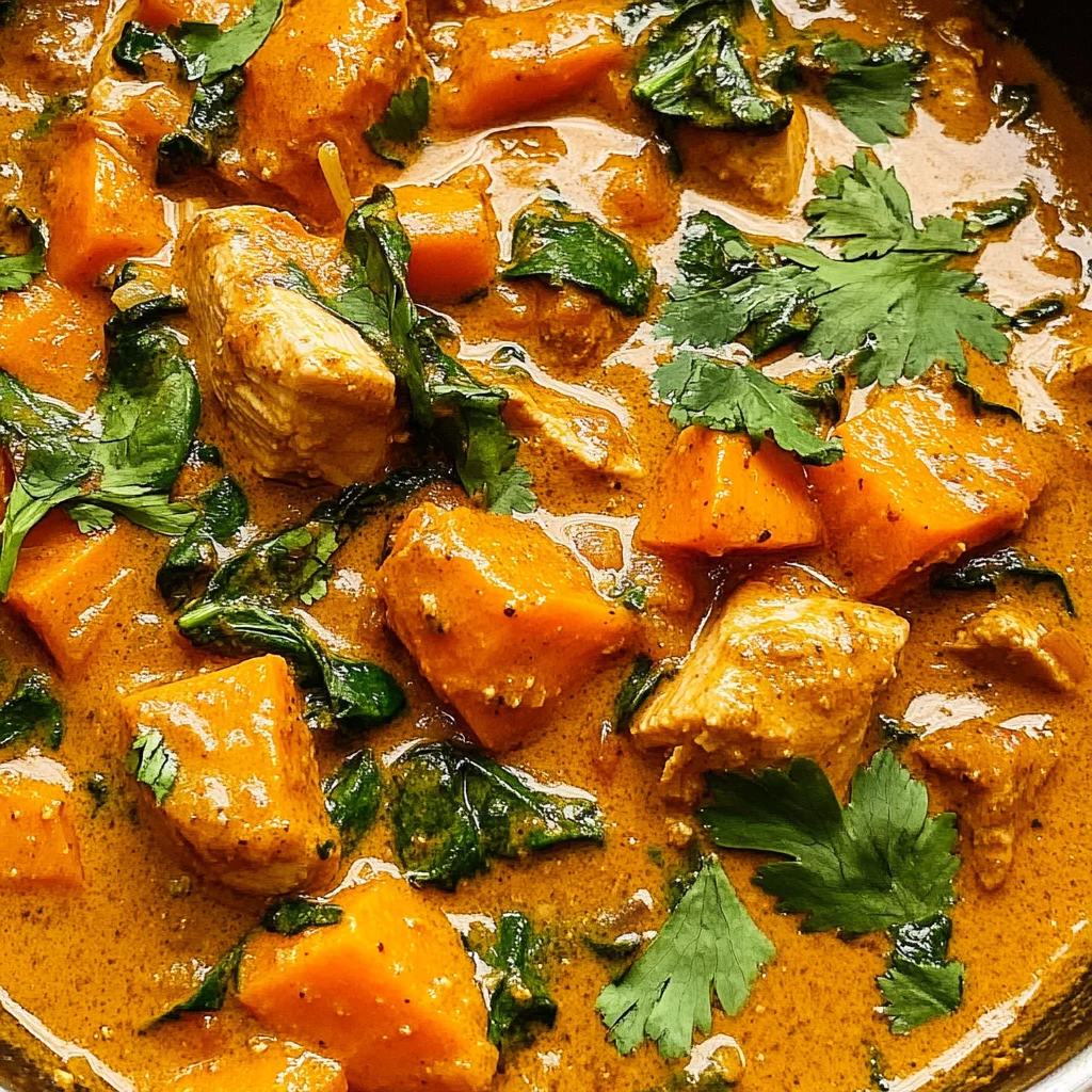 Chicken Sweet Potato Curry
