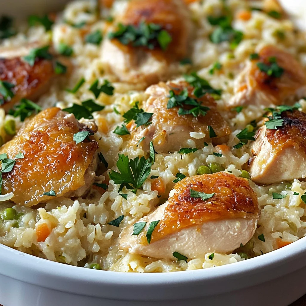 Chicken and Rice Casserole Recipe