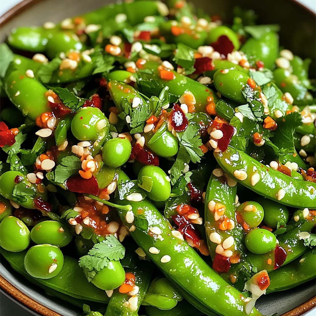 Chili Crisp Snap Pea Salad for a Fresh Spring Boost