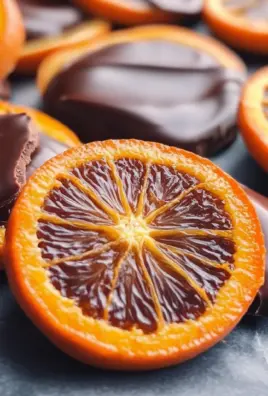 Chocolate-Dipped Candied Oranges