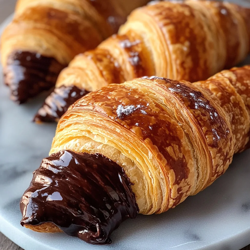 Chocolate Croissants from Scratch Recipe