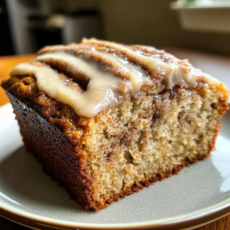 Cinnamon Roll Banana Bread Will Change Your Breakfast Forever
