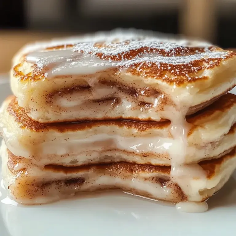Cinnamon Roll Pancakes Recipe for a Decadent Brunch Delight