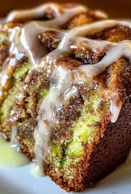 Cinnamon Roll Zucchini Bread