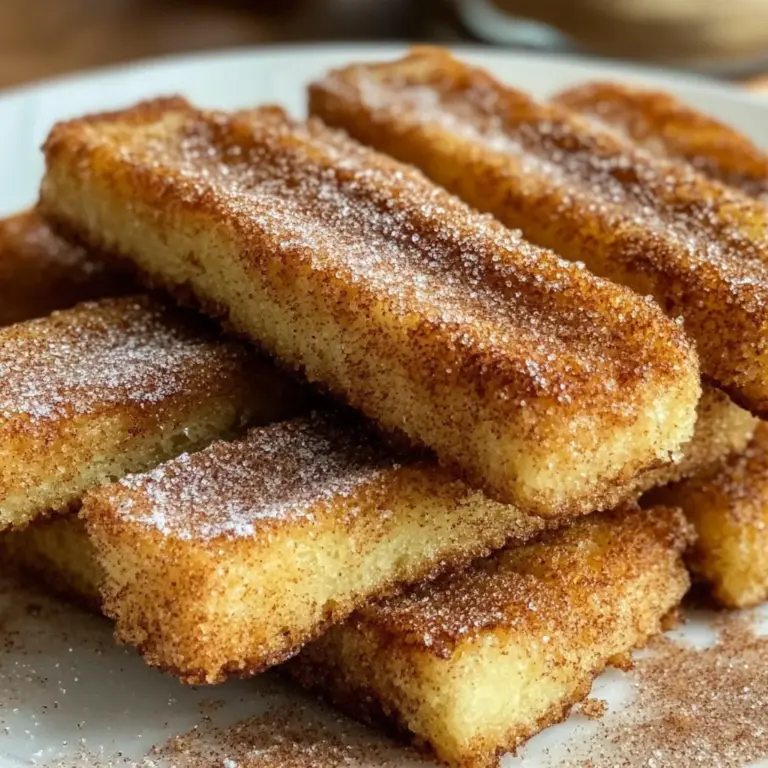 Cinnamon Sugar French Toast Sticks