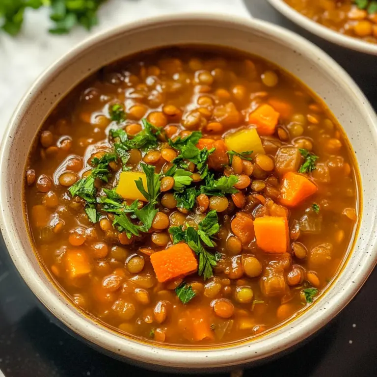 Classic Lentil Soup