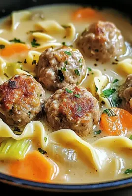 Cozy Swedish Meatball Soup Recipe