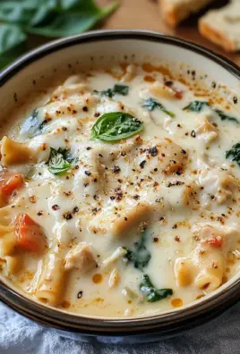 Creamy Chicken Lasagna Soup