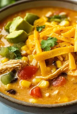 Creamy Chicken Tortilla Soup