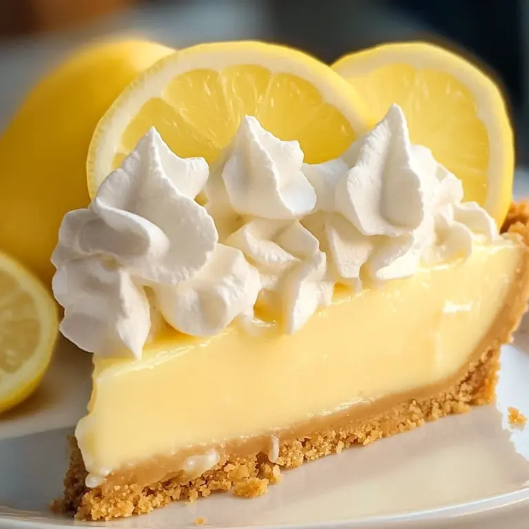 Creamy Lemon Pie