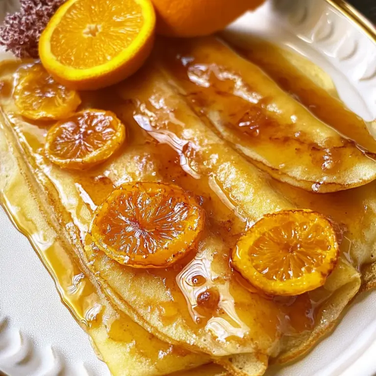 Crepes Suzette