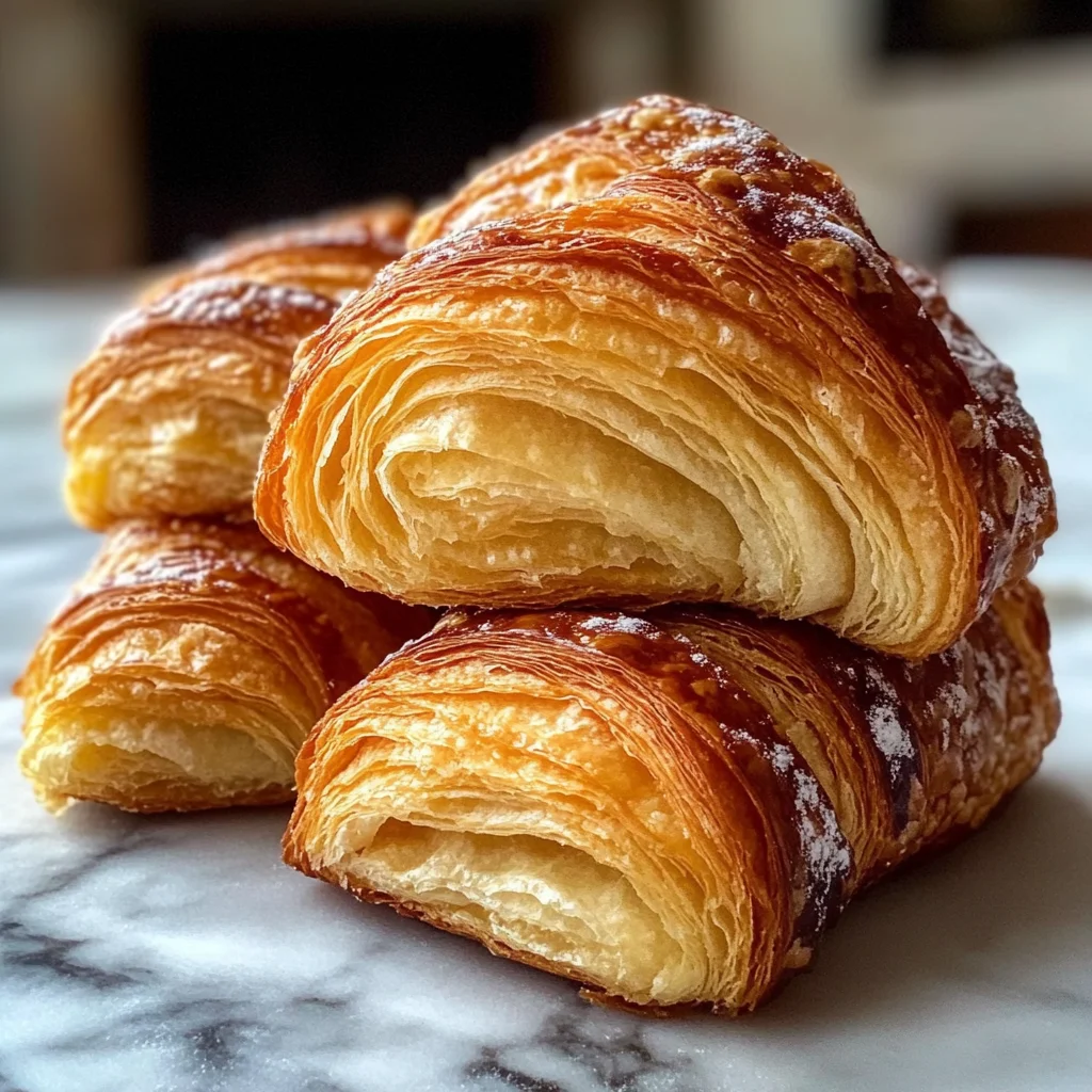 Crispy Croissant Layers Recipe Easy Homemade Flaky Pastries Guide