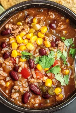 Crock Pot Taco Rice Soup Recipe