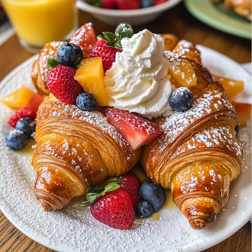 Croissant French Toast