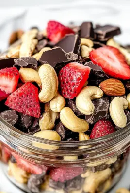 Dark Chocolate Trail Mix Recipe {Heart Healthy}
