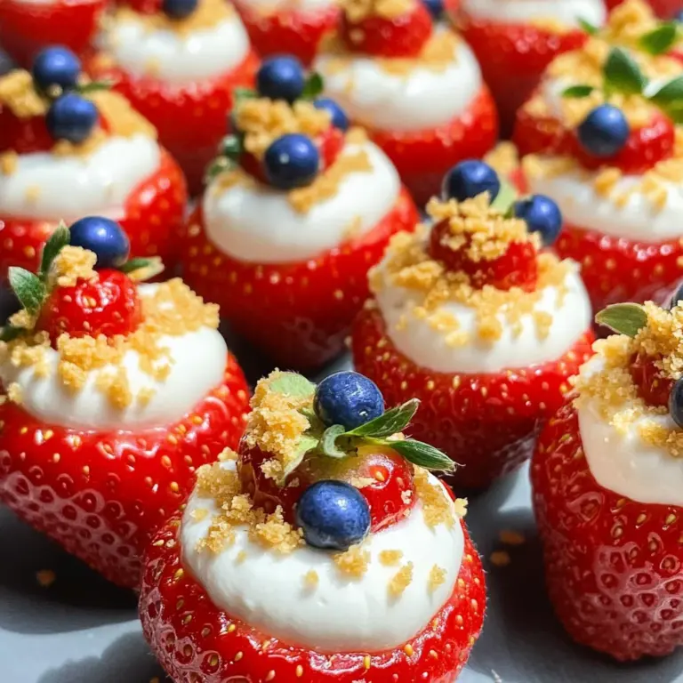 Deviled Strawberries