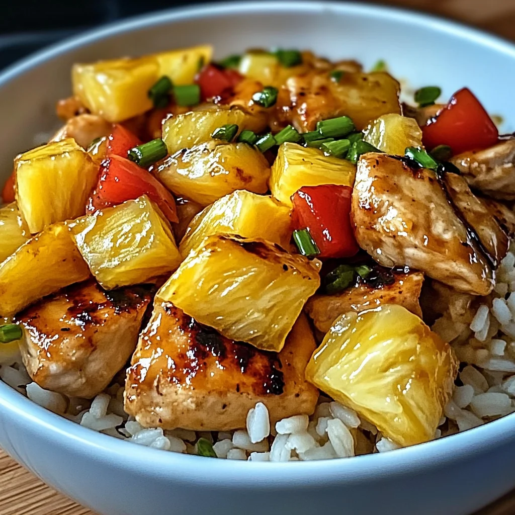 Discover the Joy of Pineapple Chicken and Rice in 30 Minutes!