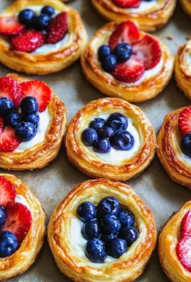 Fruit and Cream Cheese Danish Pastry