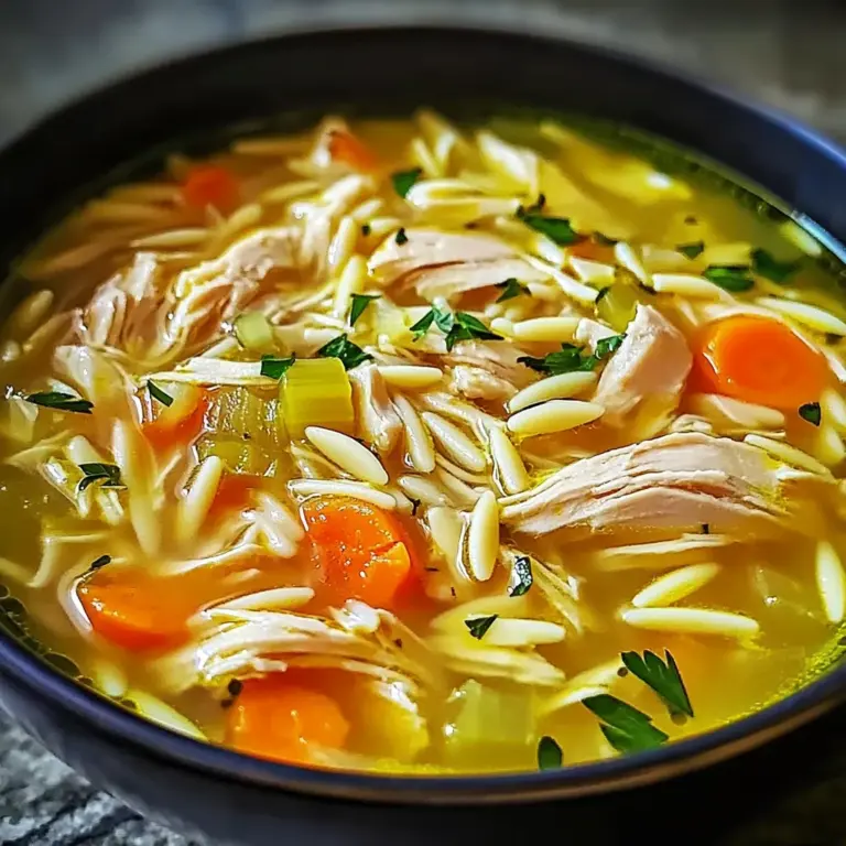 Greek Lemon Chicken Soup: An Incredible 7-Step Recipe