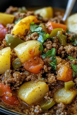 Green Chile Picadillo