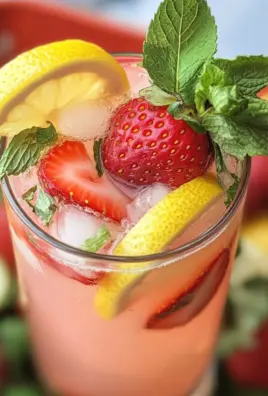 Homemade Strawberry Lemonade