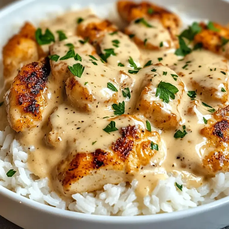 How to Make Creamy Smothered Chicken and Rice – Easy Dinner Idea