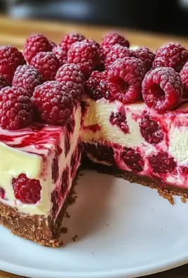 Indulgent White Chocolate Raspberry Cheesecake Bliss