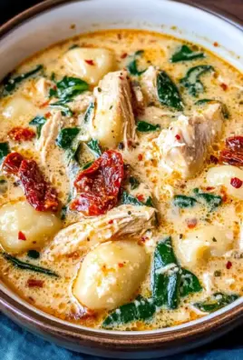Italian Chicken Gnocchi Soup Recipe