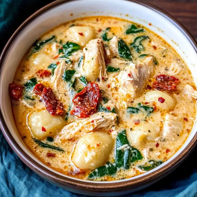 Italian Chicken Gnocchi Soup Recipe