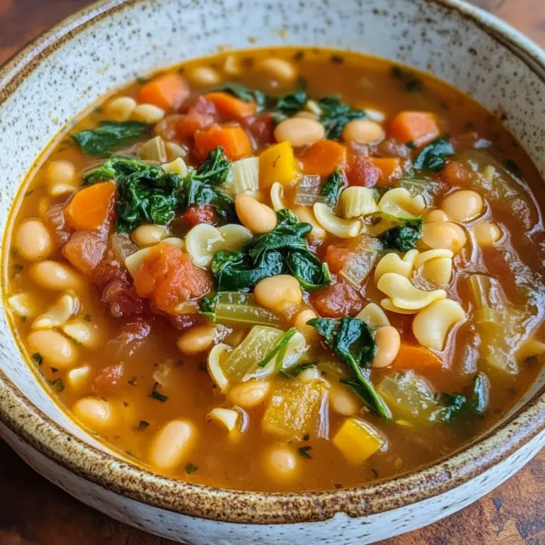 Italian Minestrone Soup (Longevity Soup)