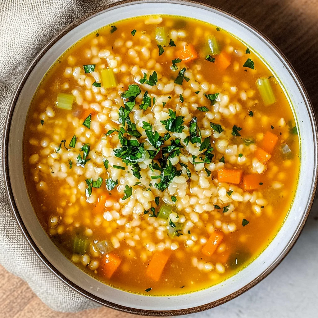 Italian Pastina Soup (Simple Vegetable Soup in 25 Minutes)