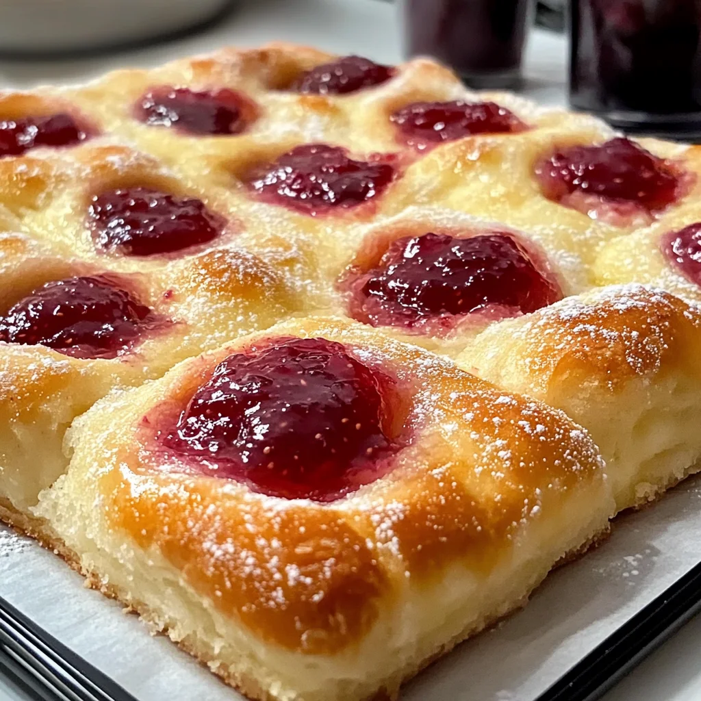 Jam Donut Focaccia: Your New Favorite Breakfast Delight