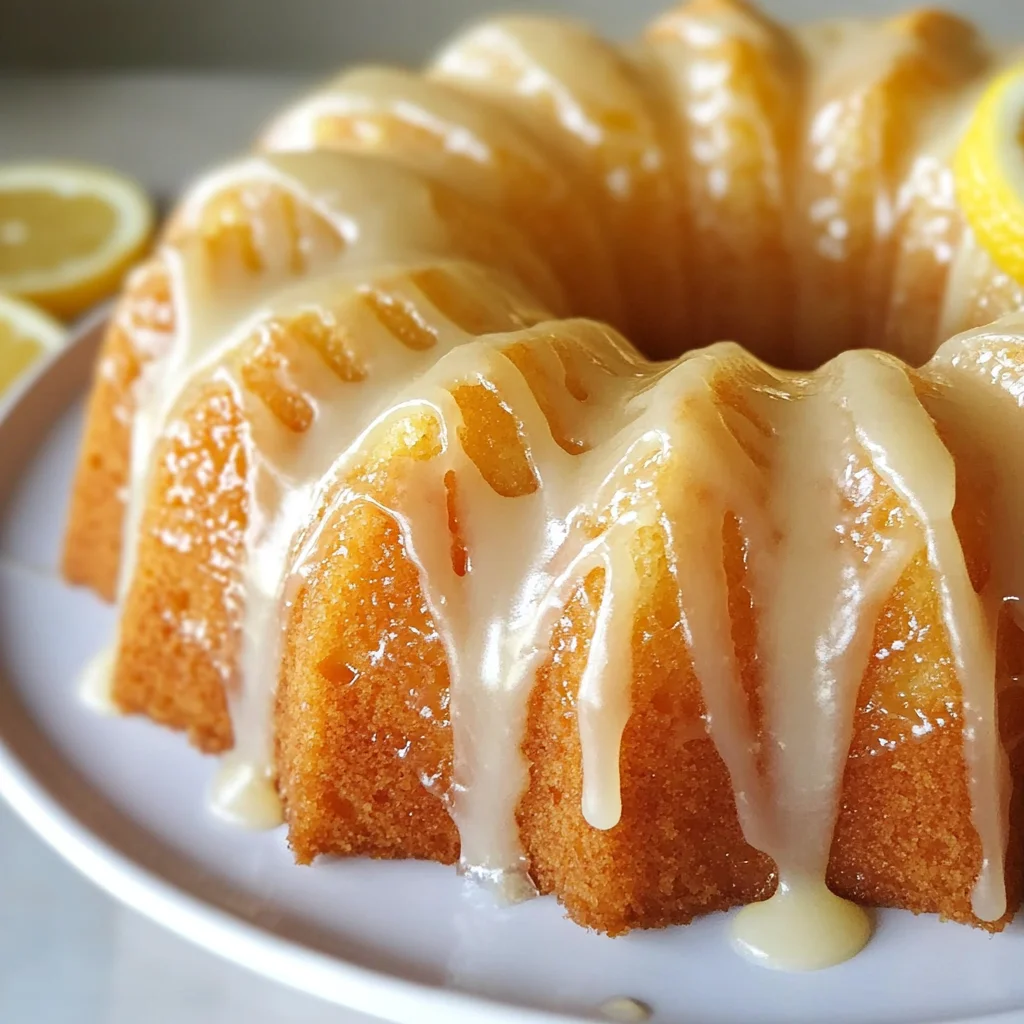 Lemon Bundt Cake