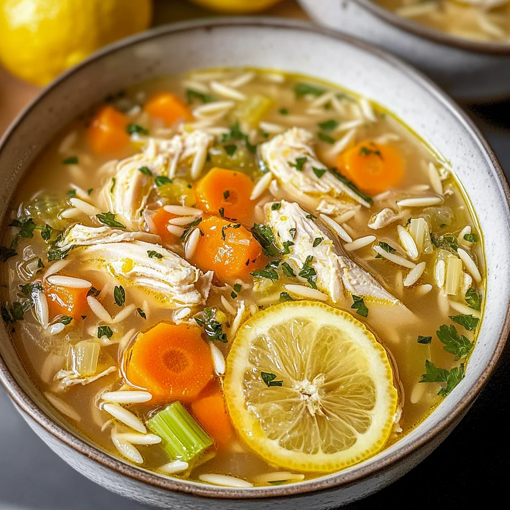 Lemon Chicken Soup Recipe