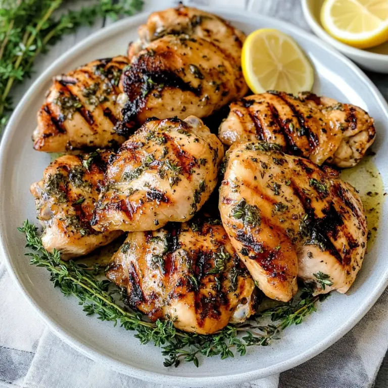 Lemon Herb Grilled Chicken