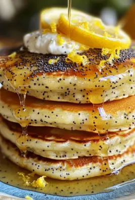 Lemon Poppy Seed Pancakes