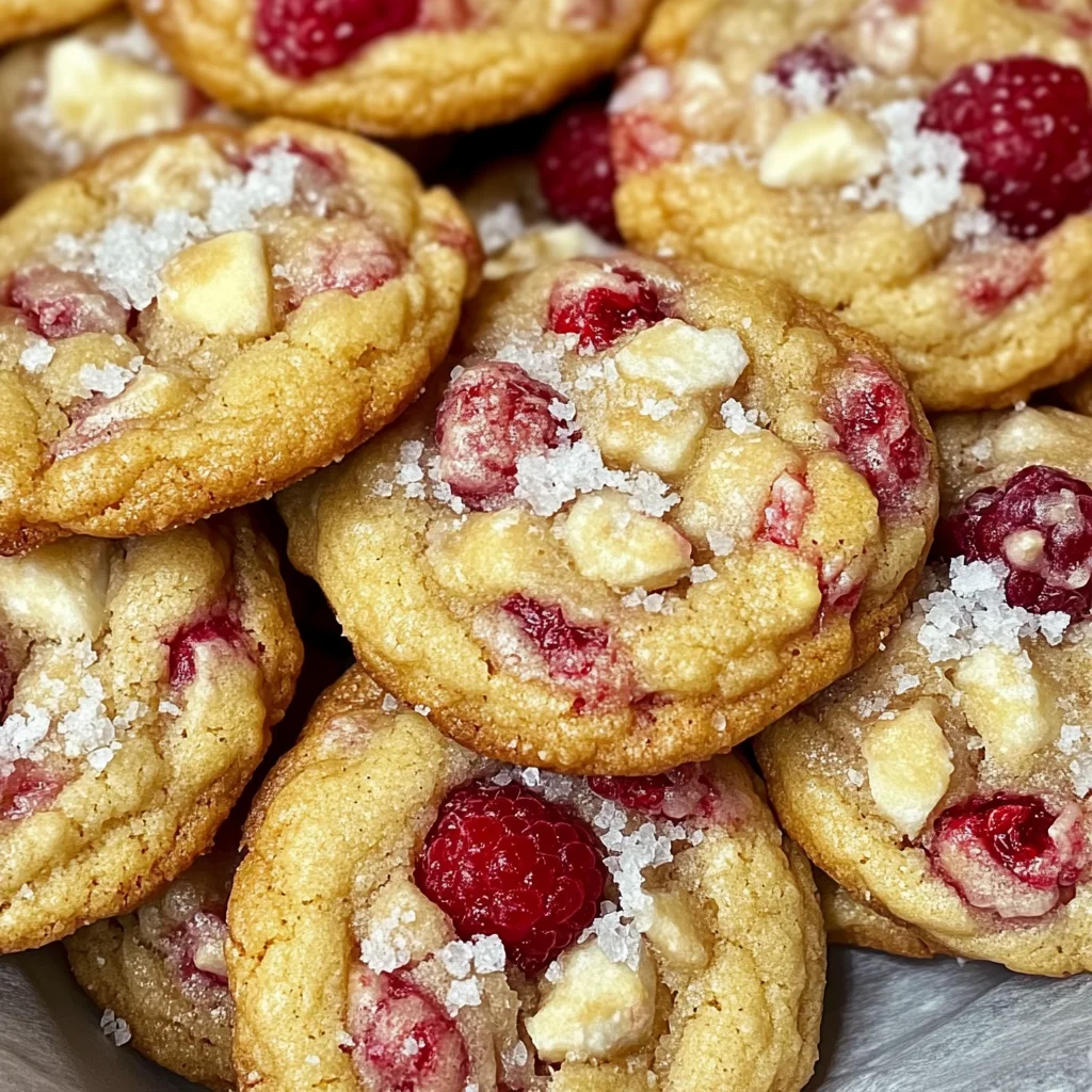 Lemon Raspberry Cookies: Sweet Chewy Bites in 30 Minutes
