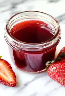 No-waste Strawberry Top Simple Syrup Recipe
