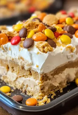 No Bake Peanut Butter Icebox Cake