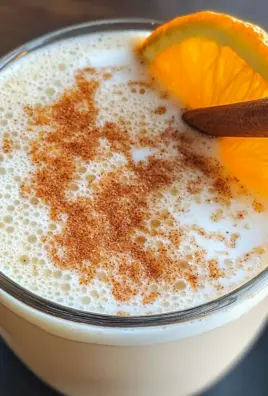 Orange Cinnamon Milk Tea