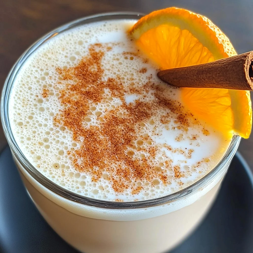 Orange Cinnamon Milk Tea