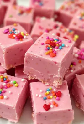 Pink lemonade fudge