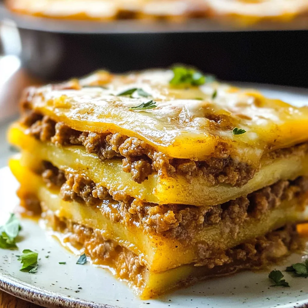 Plantain Lasagna (Pastelon)