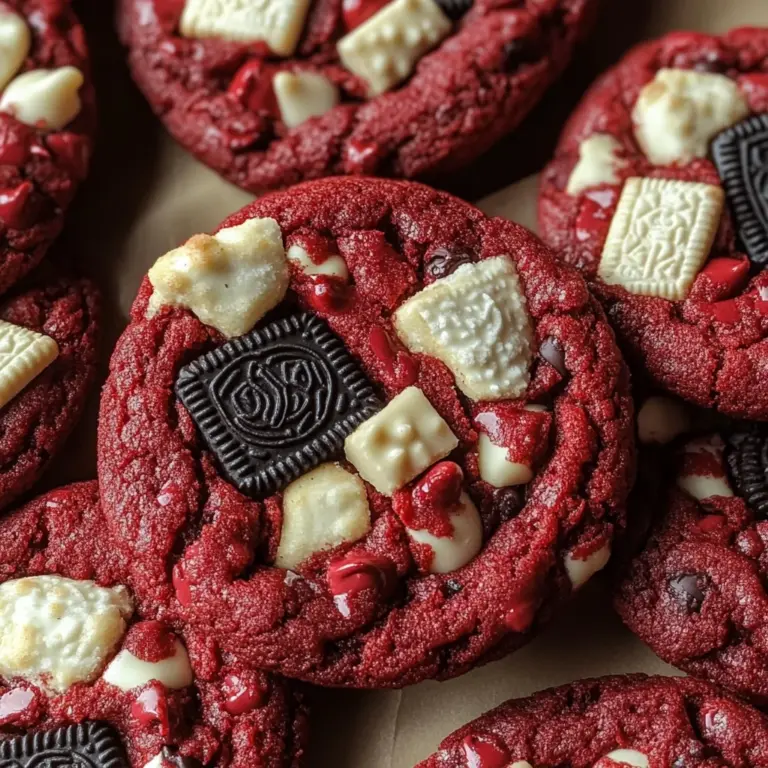 Red Velvet Oreo Cookies