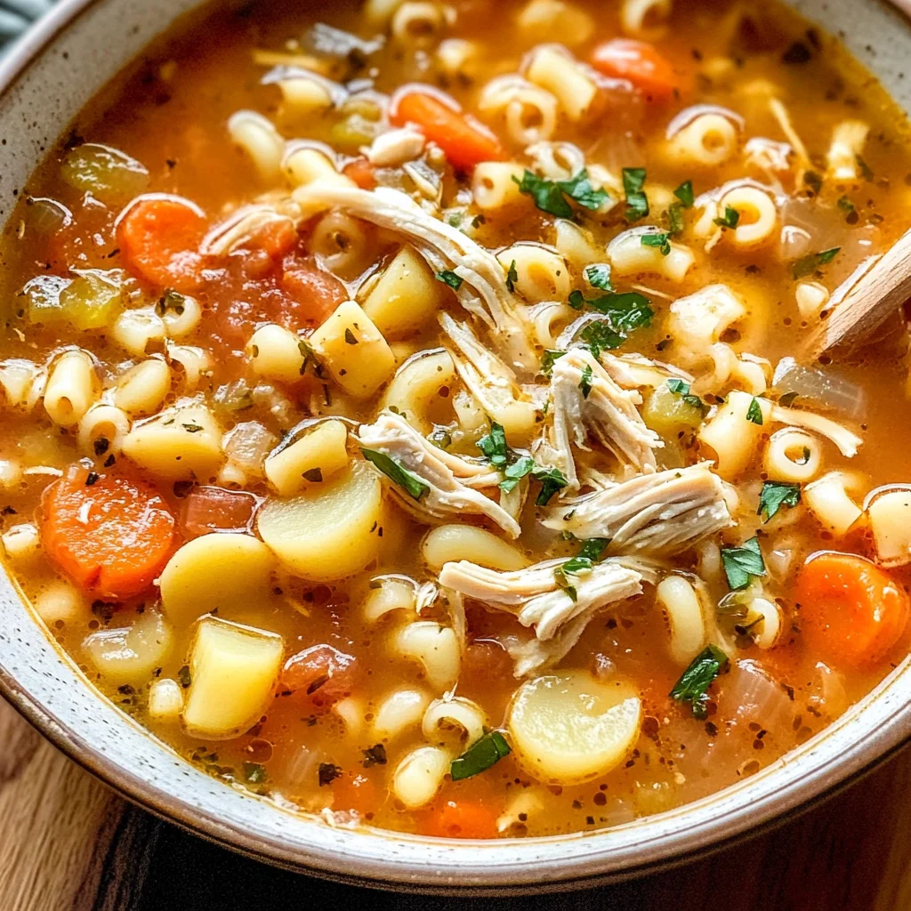 Sicilian Chicken Soup