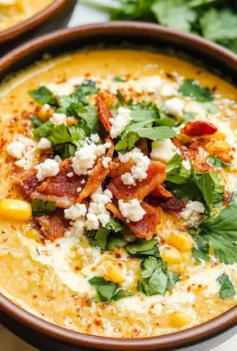 Slow Cooker Mexican Street Corn Soup
