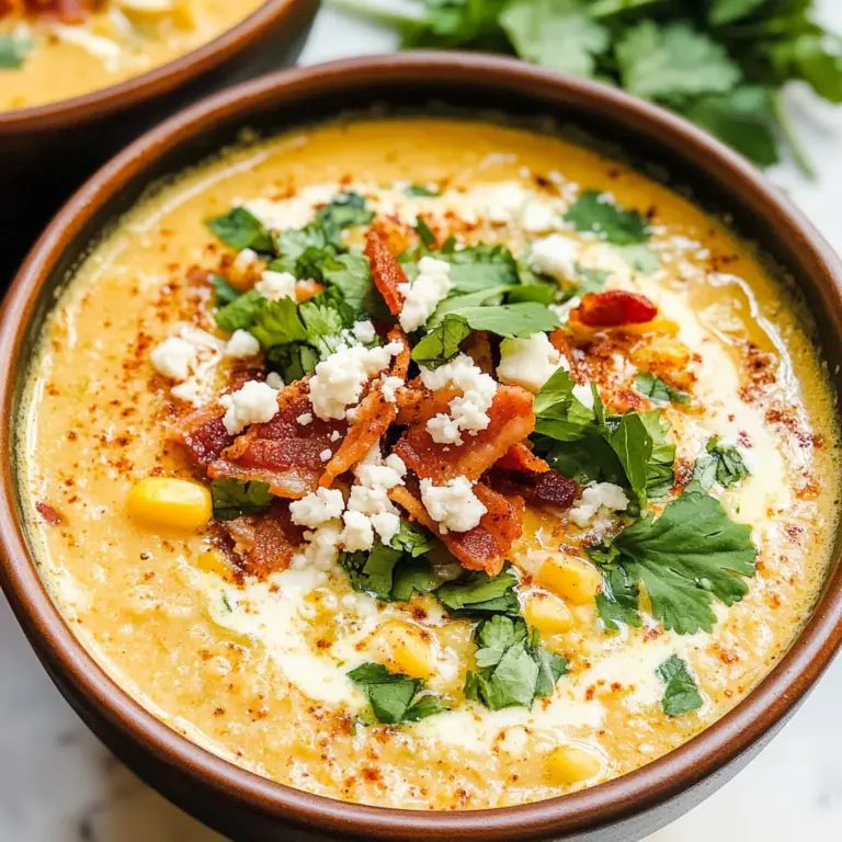 Slow Cooker Mexican Street Corn Soup